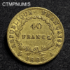 ,MONNAIE,40,FRANCS,OR,NAPOLEON,1806,