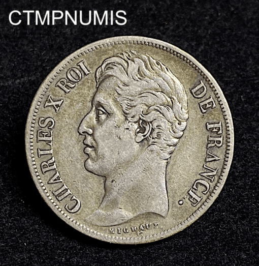,MONNAIE,2,FRANCS,CHARLES,X,1830,ROUEN,