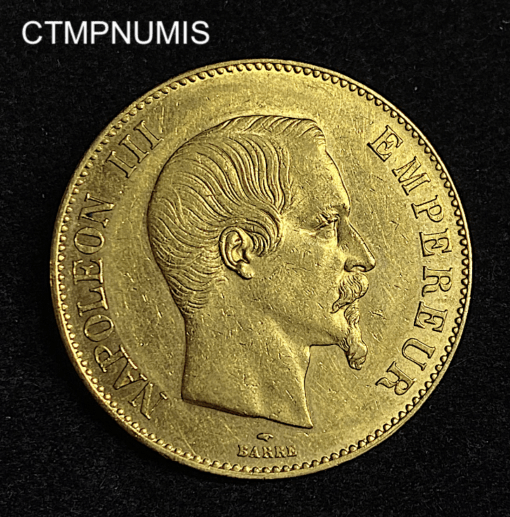 ,MONNAIE,100,FRANCS,OR,NAPOLEON,1859,