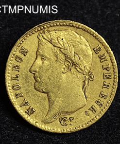 ,MONNAIE,20,FRANCS,OR,NAPOLEON,I°,1814,