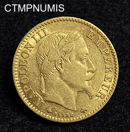 ,MONNAIE,10,FRANCS,OR,NAPOLEON,1864,