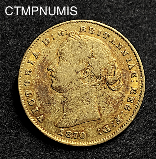 ,MONNAIE,AUSTRALIE,SOUVERAIN,OR,1870,VICTORIA,