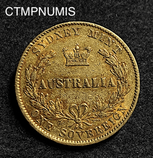 ,MONNAIE,AUSTRALIE,SOUVERAIN,OR,1870,VICTORIA,