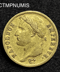 ,MONNAIE,20,FRANCS,OR,NAPOLEON,1811,W,LILLE,