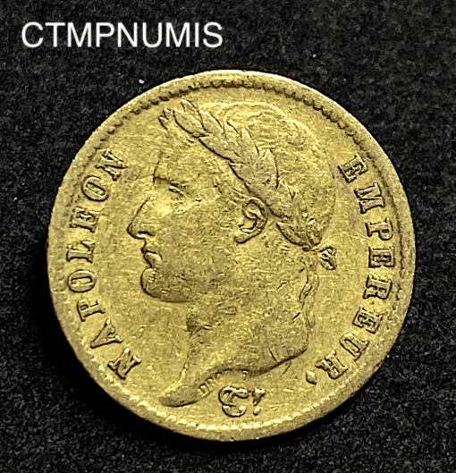 ,MONNAIE,20,FRANCS,OR,NAPOLEON,1811,W,LILLE,
