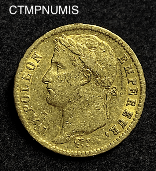 ,MONNAIE,20,FRANCS,OR,NAPOLEON,1813,