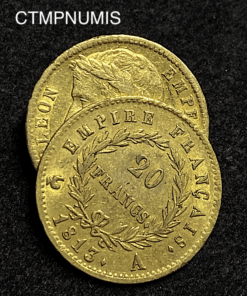 ,MONNAIE,20,FRANCS,OR,NAPOLEON,1813,