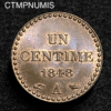 ,MONNAIE,UN,CENTIME,DUPRE,1848,