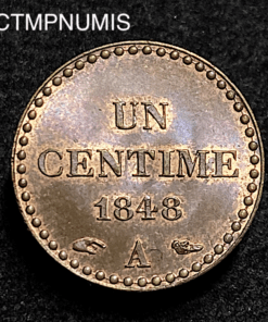 ,MONNAIE,UN,CENTIME,DUPRE,1848,