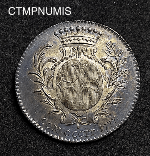 ,JETON,ARGENT,LANGUEDOC,1777,LOUIS,XVI,TOULOUSE,