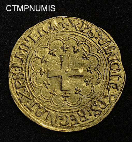 ,MONNAIE,ROYALE,FRANCOIS,ECU,OR,CROISETTE,TOULOUSE,
