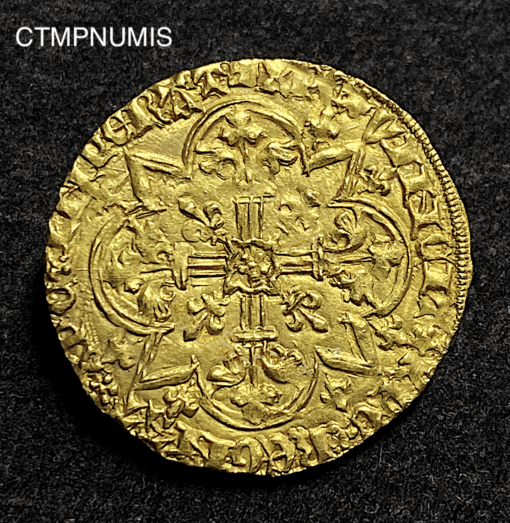 ,MONNAIE,ROYALE,AGNEL,OR,TOULOUSE,CHARLES,VI,