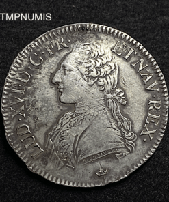,MONNAIE,ROYALE,ECU,ARGENT,LOUIS,XVI,1784,M,TOULOUSE,
