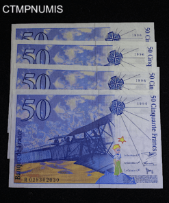,BILLET,50,FRANCS,SAINT,EXUPERY,1996,NEUF,