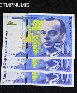 ,BILLET,50,FRANCS,SAINT,EXUPERY,1999,NEUF,