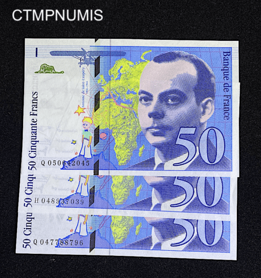 ,BILLET,50,FRANCS,SAINT,EXUPERY,1999,NEUF,