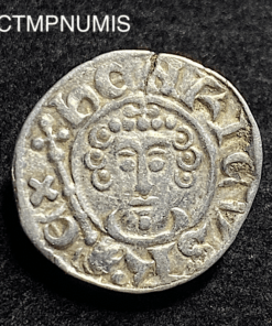 ,MONNAIE,ANGLETERRE,PENNY,ARGENT,CANTERBURRY,HENRI,SAMUEL,