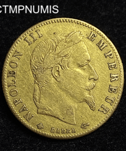 ,MONNAIE,EMPIRE,5,FRANCS,OR,NAPOLEON,1862,