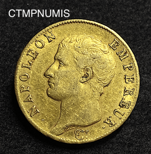 ,MONNAIE,40,FRANCS,OR,NAPOLEON,AN,13,