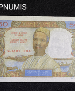 ,BILLET,50,FRANCS,MADAGASCAR,SPL,