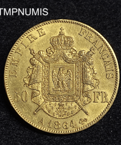 ,MONNAIE,50,FRANCS,OR,NAPOLEON,1864,