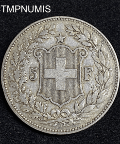 ,MONNAIE,SUISSE,5,FRANCS,1890,BERNE,