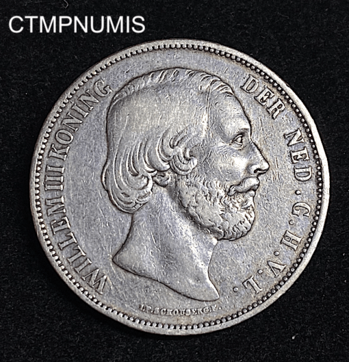 ,MONNAIE,PAYS,BAS,2,1/2,GULDEN,1871,