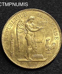 ,MONNAIE,100,FRANCS,OR,GENIE,1882,
