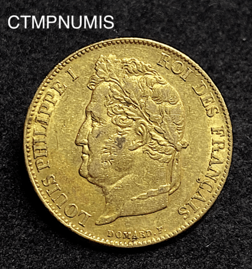 ,MONNAIE,20,FRANCS,OR,LOUIS,PHILIPPE,1848,