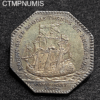 ,JETON,LANGUEDOC,LOUIS,XV,1762,NAVIRE,