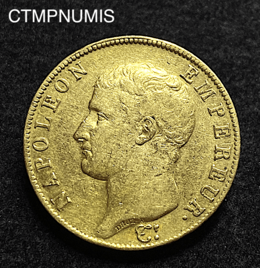 ,MONNAIE,40,FRANCS,OR,NAPOLEON,I°,AN,13,
