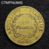 ,MONNAIE,40,FRANCS,OR,BONAPARTE,CONSUL,AN,XI,