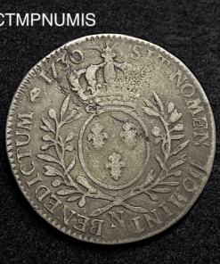 ,MONNAIE,1/2,ECU,ARGENT,LOUIS,XV,1730,N,MONTPELLIER,