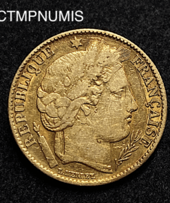 ,MONNAIE,10,FRANCS,OR,CERES,1851,