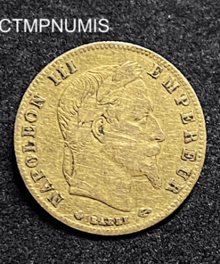 ,MONNAIE,5,FRANCS,OR,NAPOLEON,III,1862,BB,