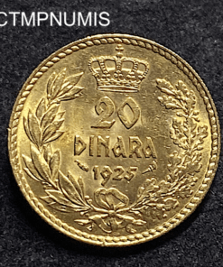 ,MONNAIE,YOUGOSLAVIE,20,DINARA,1925,