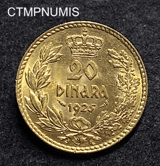 ,MONNAIE,YOUGOSLAVIE,20,DINARA,1925,