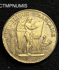 ,MONNAIE,20,FRANCS,OR,GENIE,1894,