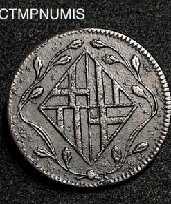 ,MONNAIE,CATALOGNE,ESPAGNE,4,CUARTOS,1813,