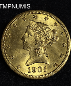 ,MONNAIE,ETATS,UNIS,10,DOLLAR,OR,1901,
