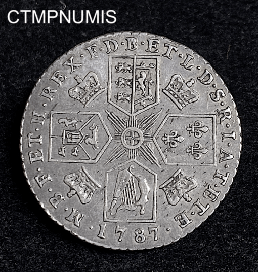 ,MONNAIE,ROYAUME,UNI,SHILLING,ARGENT,1787,