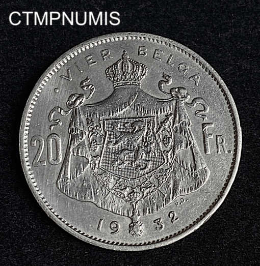 ,MONNAIE,20,FRANCS,1932,FLAMAND,