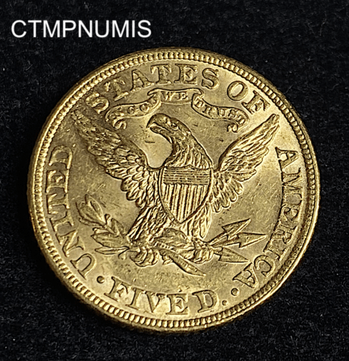 ,MONNAIE,ETATS,UNIS,5,DOLLAR,OE,1893,