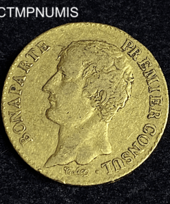,MONNAIE,CONSULAT,20,FRANCS,OR,BONAPARTE,AN,12,