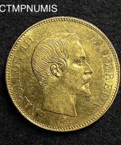 ,MONNAIE,100,FRANCS,OR,NAPOLEON,1857,