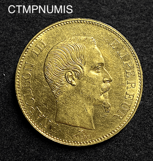,MONNAIE,100,FRANCS,OR,NAPOLEON,1857,