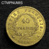 ,MONNAIE,40,FRANCS,OR,NAPOLEON,I°,1812,
