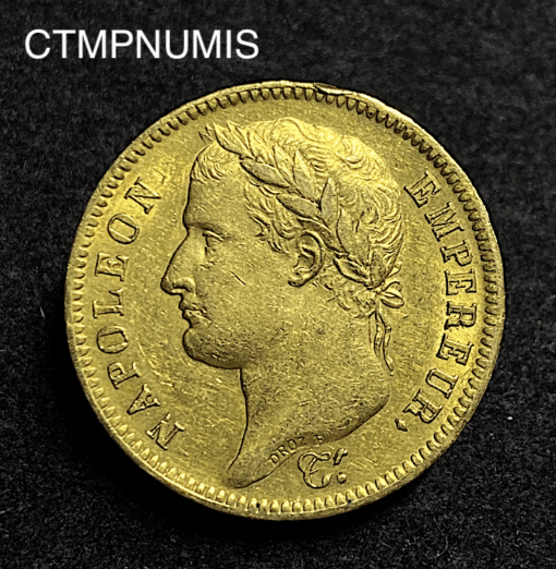 ,MONNAIE,40,FRANCS,OR,NAPOLEON,I°,1812,
