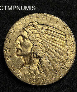 ,MONNAIE,ETATS,UNIS,5,DOLLAR,OR,1913,INDIEN,