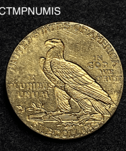 ,MONNAIE,ETATS,UNIS,5,DOLLAR,OR,1913,INDIEN,